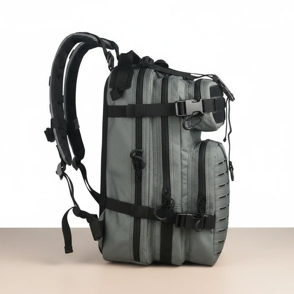 Sac a dos militaire 30l tactique 1000d souple - Vue 2 - Sac a Dos Militaire