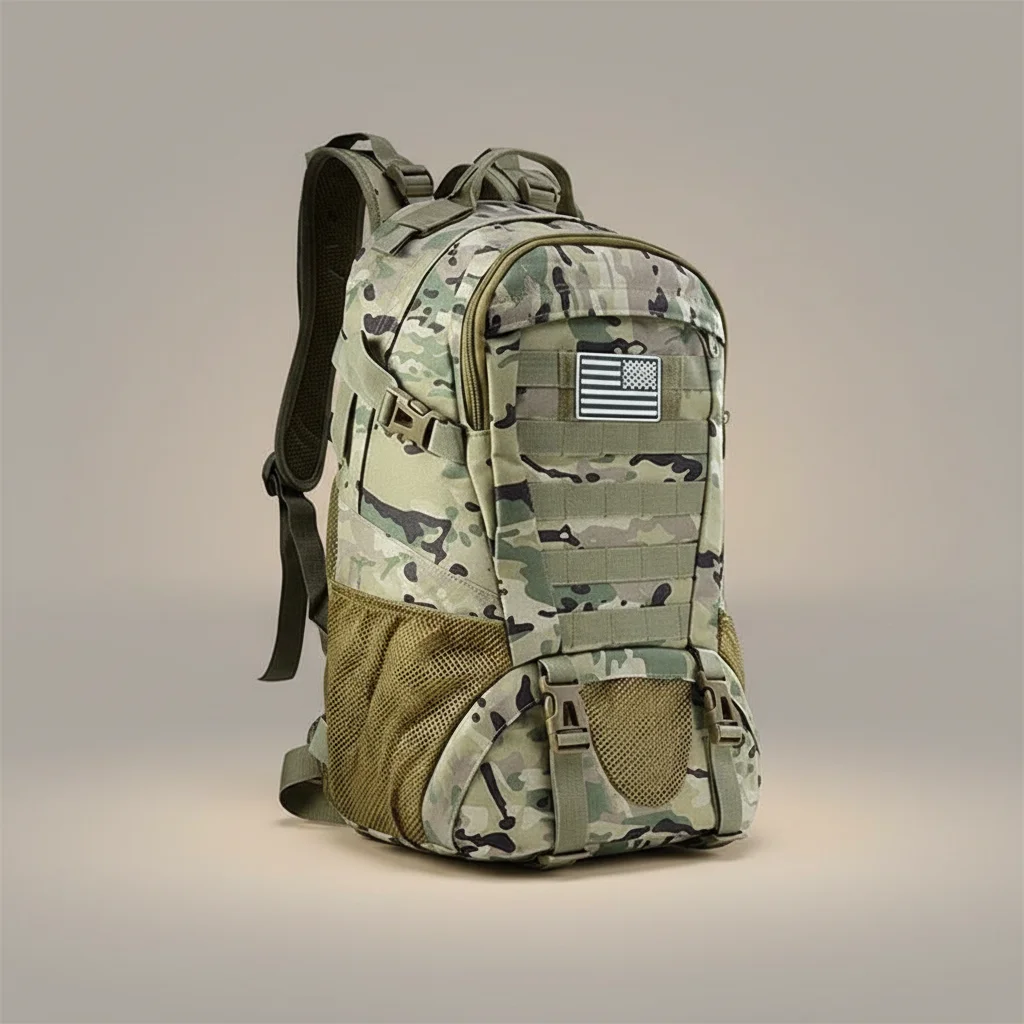 Sac a dos militaire 30l tactique molle oxford - Vue 2 - Sac a Dos Militaire