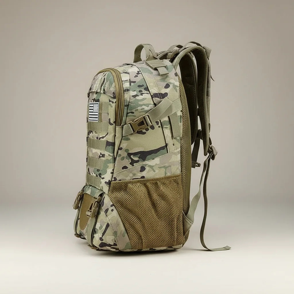 Sac a dos militaire 30l tactique molle oxford - Vue 3 - Sac a Dos Militaire