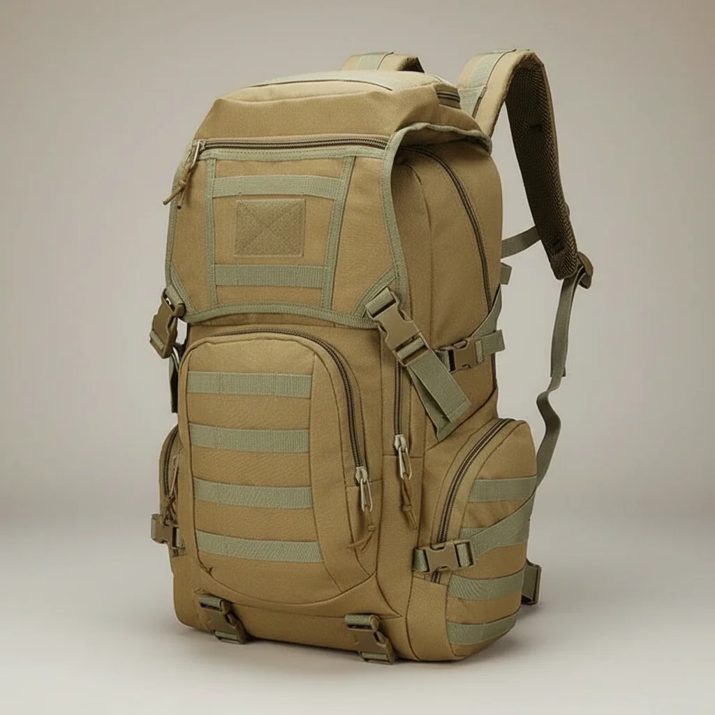 Sac a dos militaire 40l oxford robuste - Vue 2 - Sac a Dos Militaire