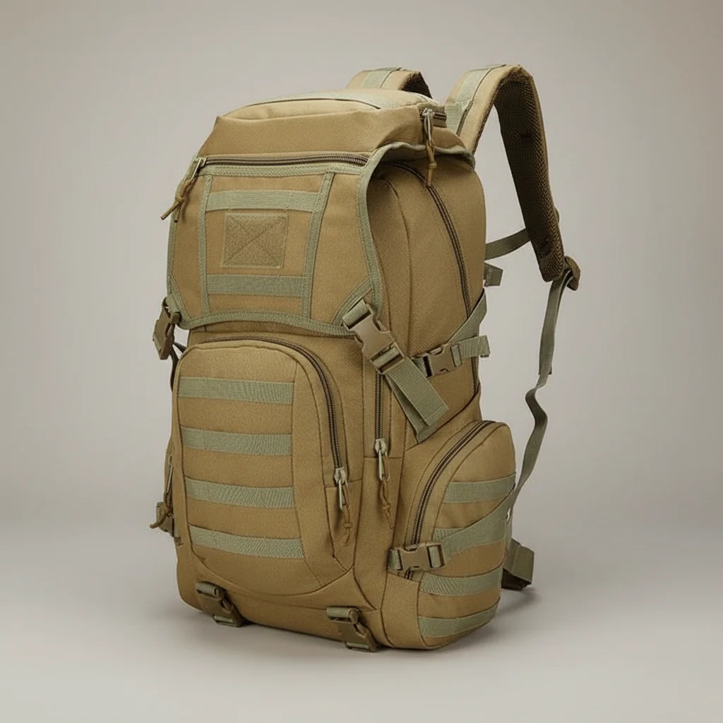 Sac a dos militaire 40l oxford robuste - Vue 5 - Sac a Dos Militaire