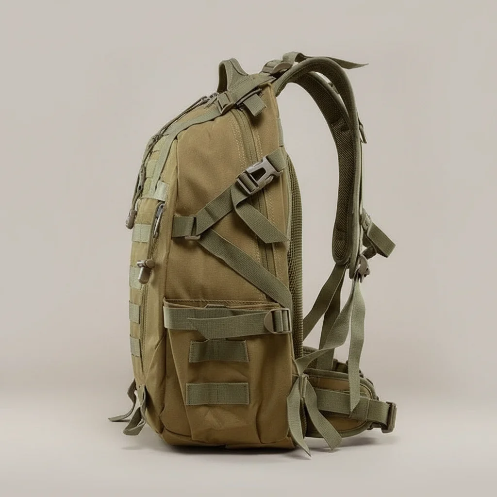 Sac a dos militaire 40l tactique et imperméable - Vue 3 - Sac a Dos Militaire