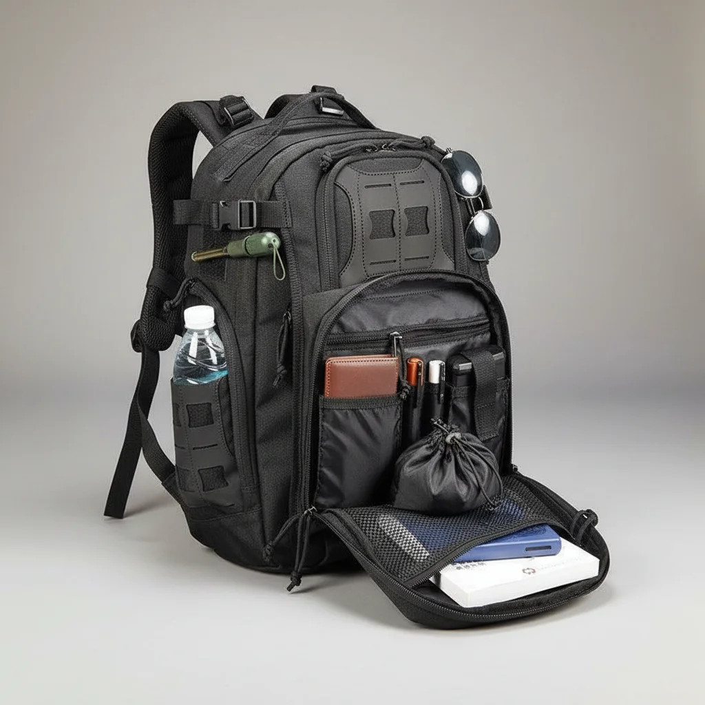 Sac a dos militaire 40l tactique et modulable - Vue 3 - Sac a Dos Militaire