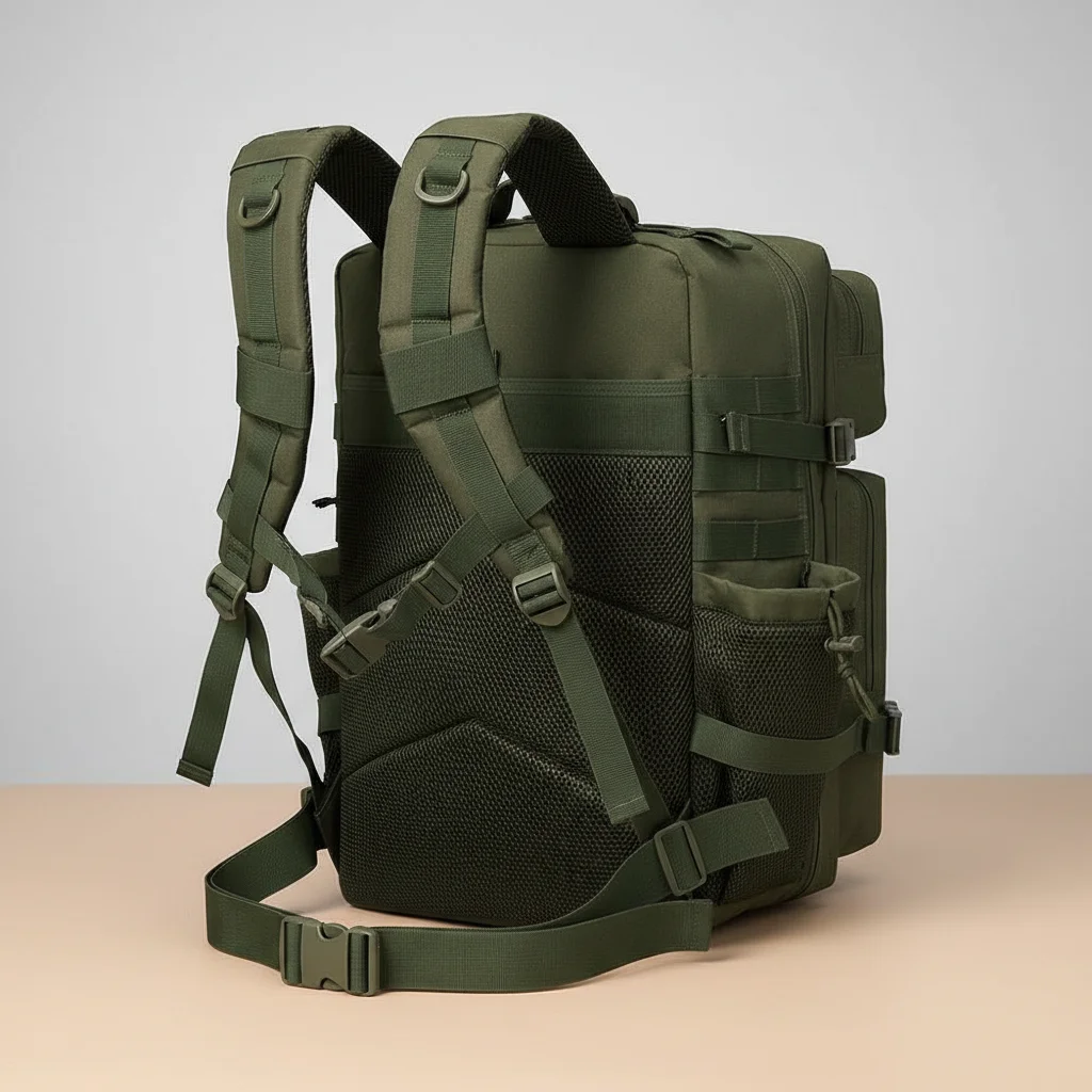 Sac a dos militaire 50l assaut tactique molle - Vue 2 - Sac a Dos Militaire