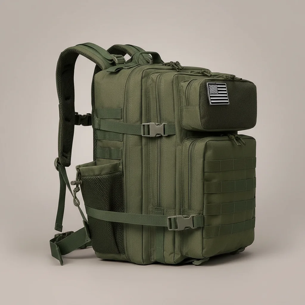 Sac a dos militaire 50l assaut tactique molle - Vue 3 - Sac a Dos Militaire