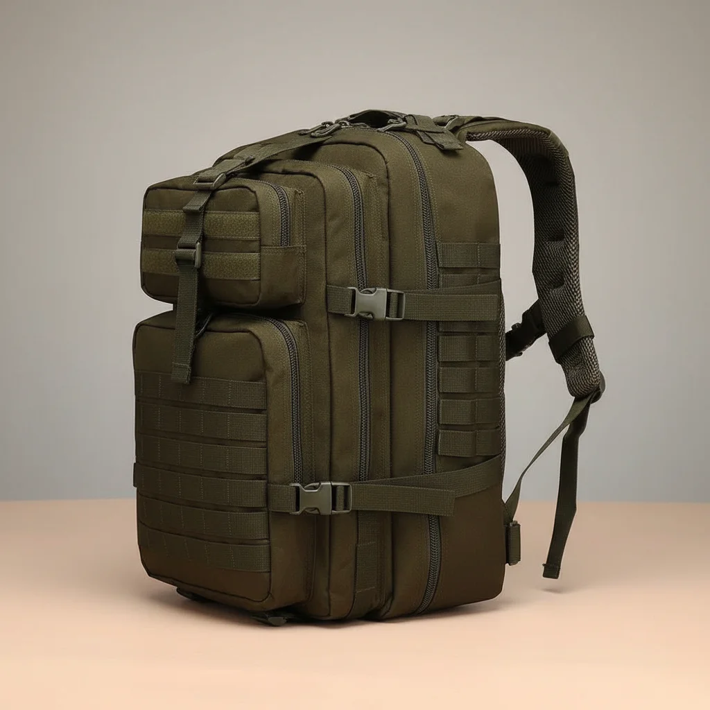 Sac a Dos Militaire 50L explorer tactique Molle - Vue 11 - Sac a Dos Militaire
