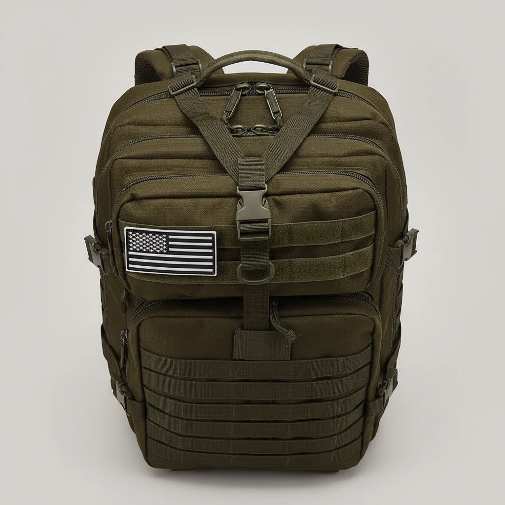 Sac a Dos Militaire 50L explorer tactique Molle - Vue 3 - Sac a Dos Militaire