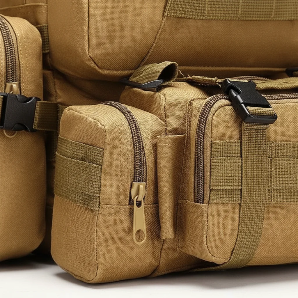 Sac a dos militaire 50l modulable et tactique - Vue 4 - Sac a Dos Militaire