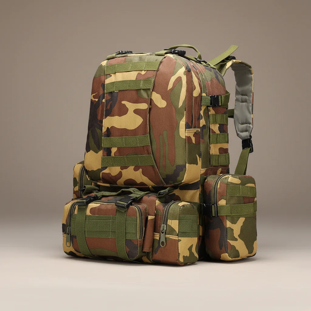Sac a dos militaire 50l modulable et tactique - Vue 7 - Sac a Dos Militaire