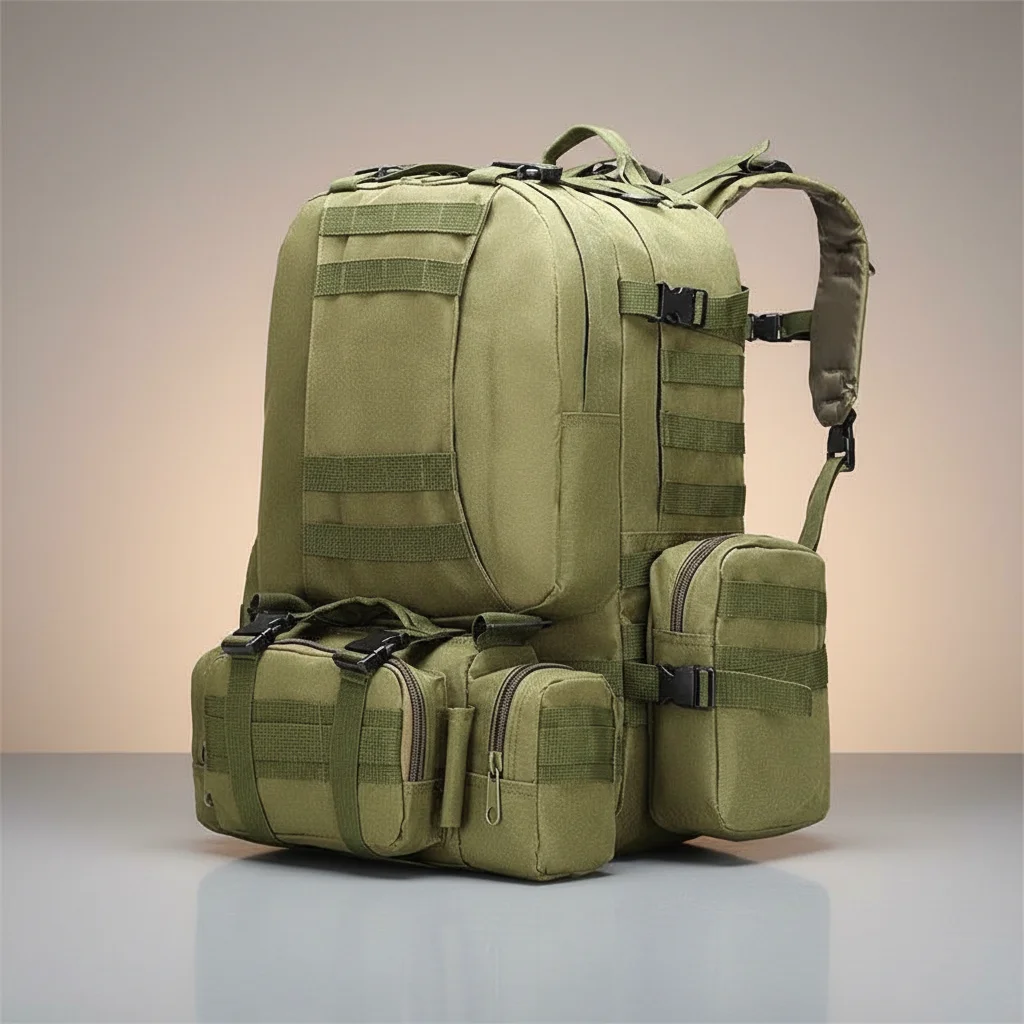 Sac a dos militaire 50l modulable et tactique - Vue 8 - Sac a Dos Militaire