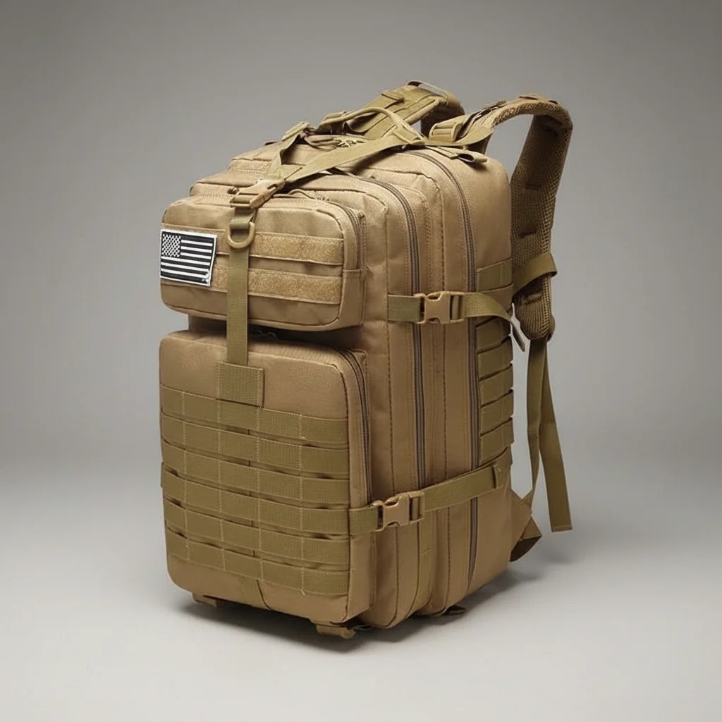 Sac a dos militaire 50l tactique étanche - Vue 1 - Sac a Dos Militaire