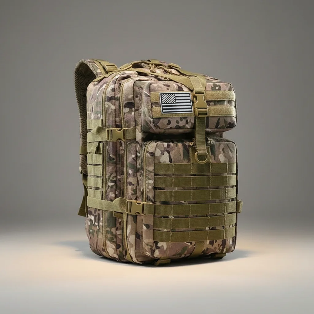 Sac a dos militaire 50l tactique étanche - Vue 6 - Sac a Dos Militaire