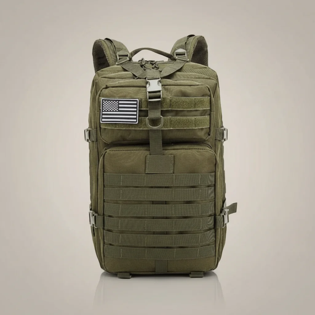 Sac a dos militaire 50l tactique étanche - Vue 7 - Sac a Dos Militaire