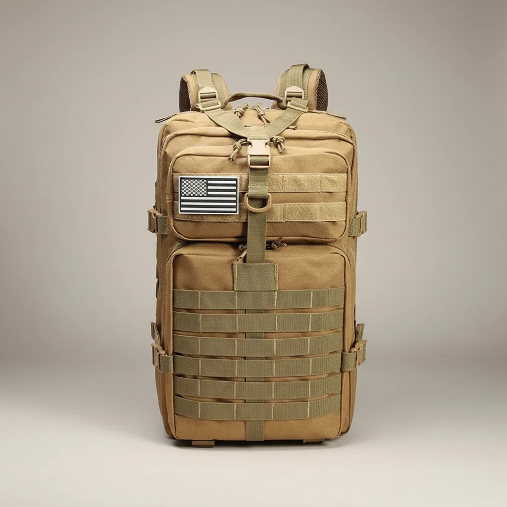 Sac a dos militaire 50l tactique étanche - Vue 8 - Sac a Dos Militaire