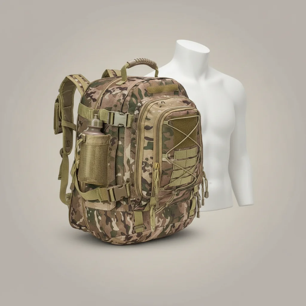 Sac a dos militaire 60l camouflage multicam - Vue 5 - Sac a Dos Militaire