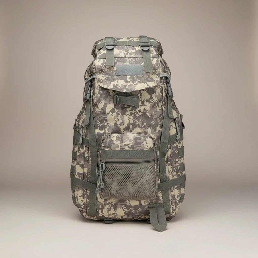 Sac a dos militaire 60l grande capacité tactique - Vue 10 - Sac a Dos Militaire