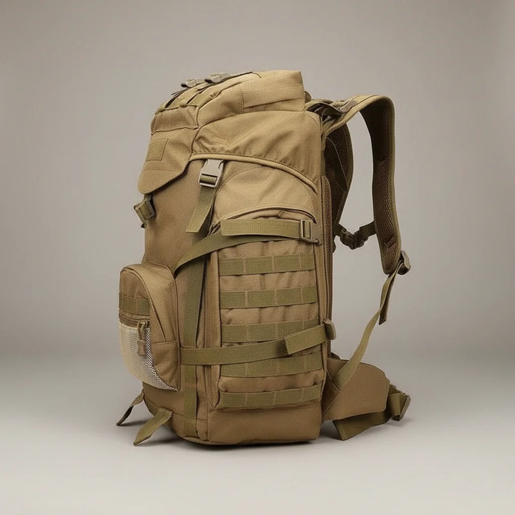 Sac a dos militaire 60l grande capacité tactique - Vue 2 - Sac a Dos Militaire