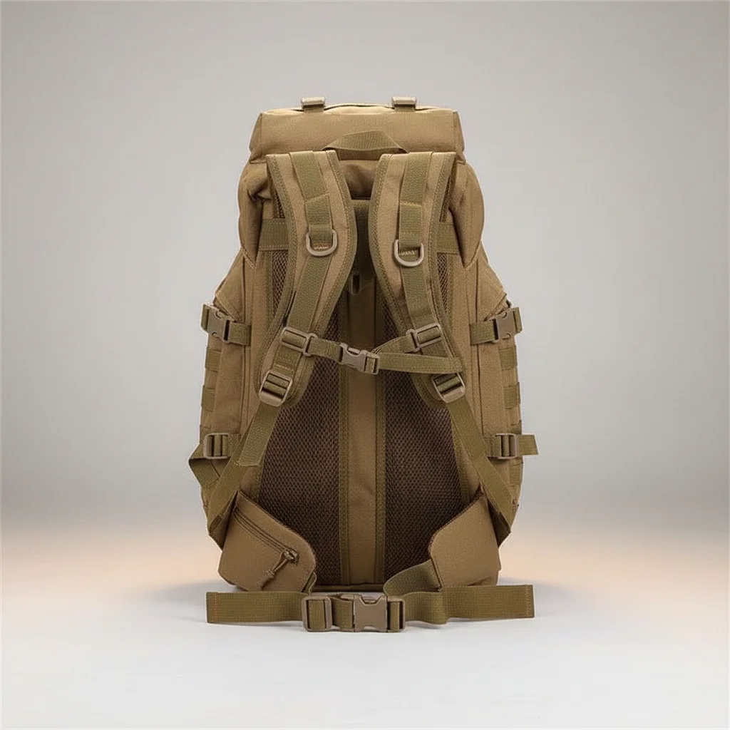 Sac a dos militaire 60l grande capacité tactique - Vue 3 - Sac a Dos Militaire