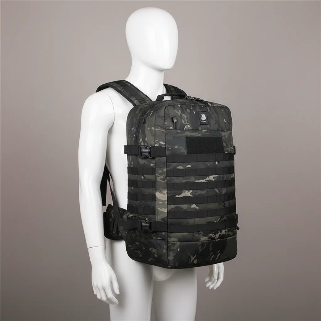Sac a dos militaire 60l voyage tactique molle - Vue 5 - Sac a Dos Militaire