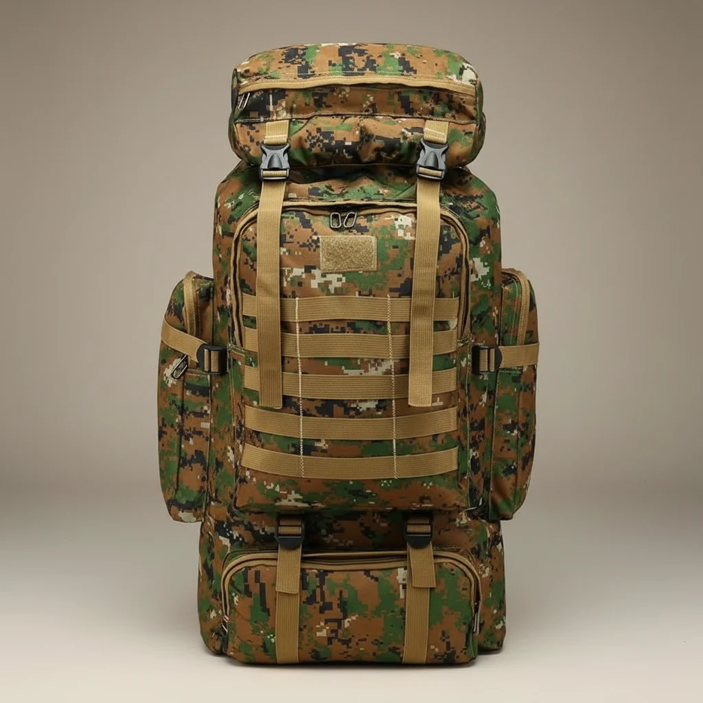 Sac a dos militaire 70l grande capacité molle - Vue 11 - Sac a Dos Militaire