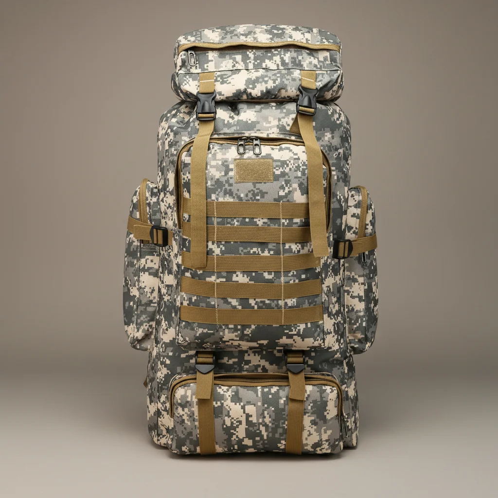 Sac a dos militaire 70l grande capacité molle - Vue 13 - Sac a Dos Militaire