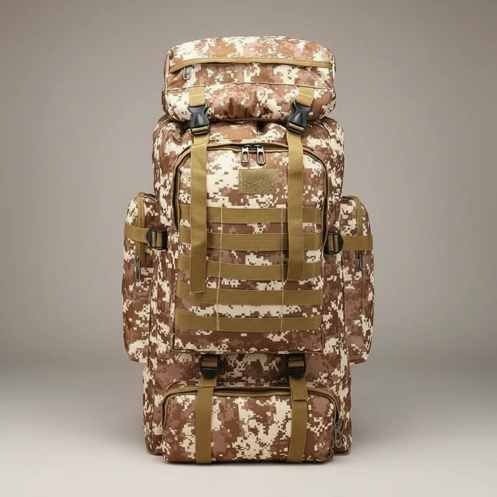 Sac a dos militaire 70l grande capacité molle - Vue 15 - Sac a Dos Militaire