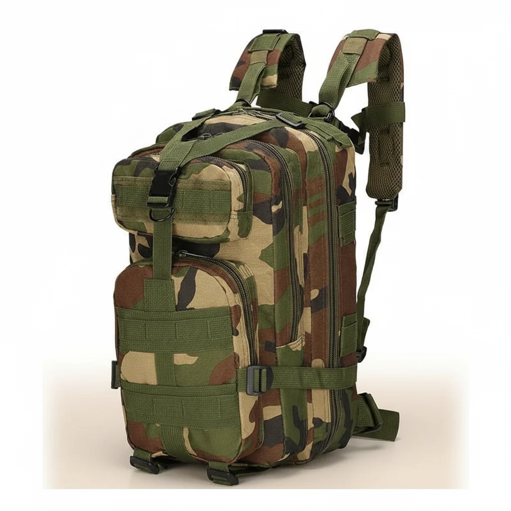 Sac a dos militaire assaut 30l oxford robuste - Vue 1 - Sac a Dos Militaire
