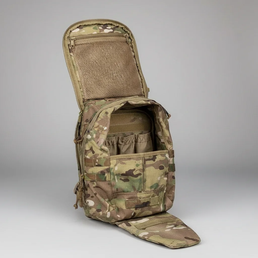 Sac a dos militaire panneau modulable tactique - Vue 3 - Sac a Dos Militaire