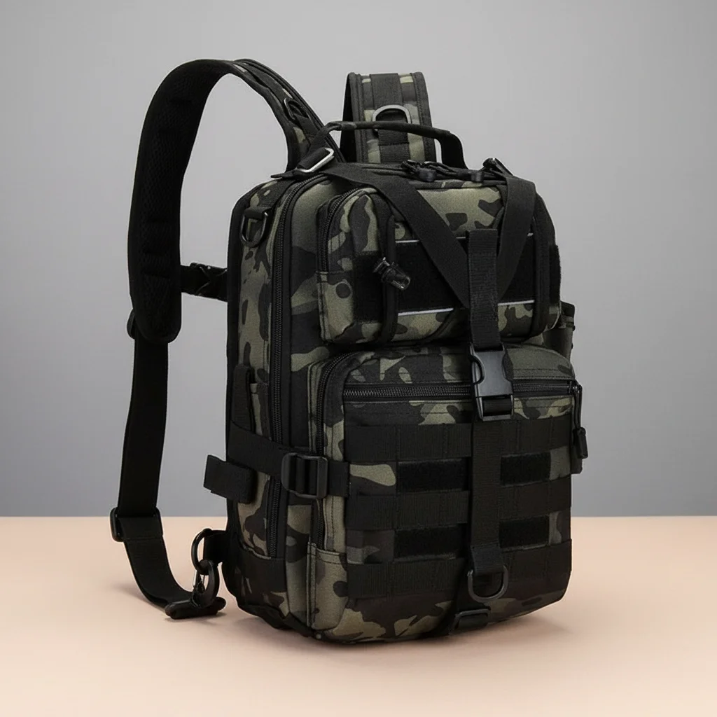 Sac a dos militaire tactique 25l molle - Vue 2 - Sac a Dos Militaire