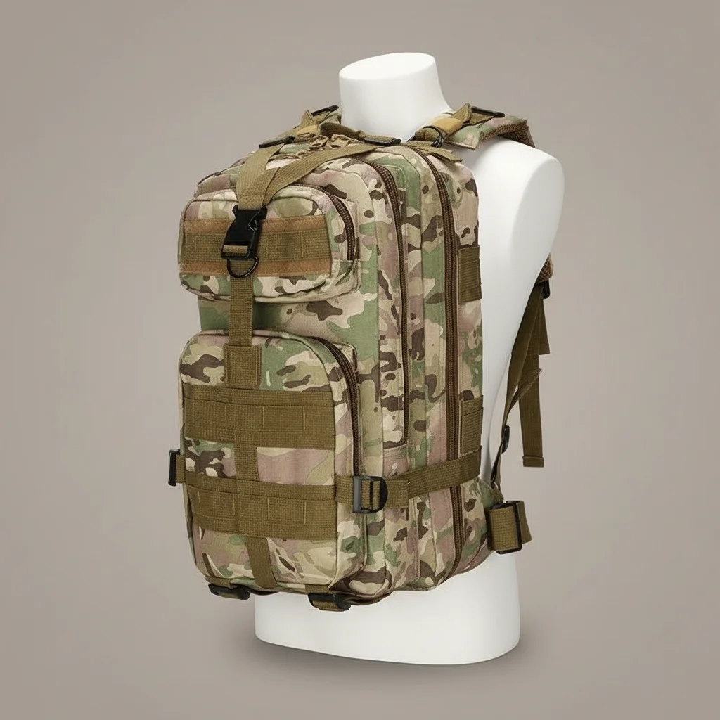 Sac a dos militaire tactique 30l modulable - Vue 5 - Sac a Dos Militaire