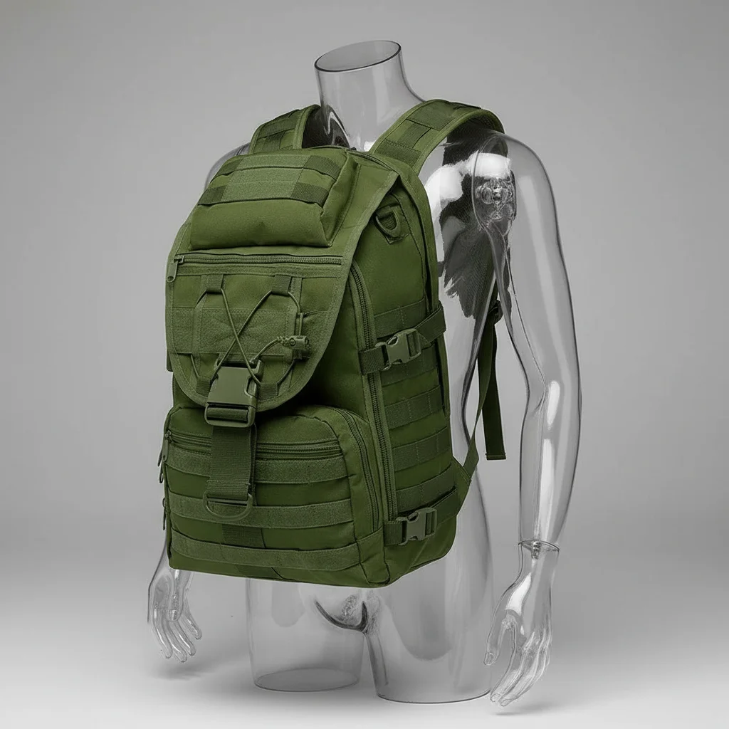 Sac a dos militaire tactique 35l léger - Vue 5 - Sac a Dos Militaire