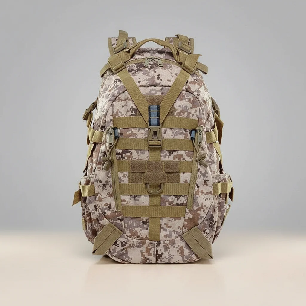 Sac a dos militaire tactique 40l réflecteur - Vue 12 - Sac a Dos Militaire