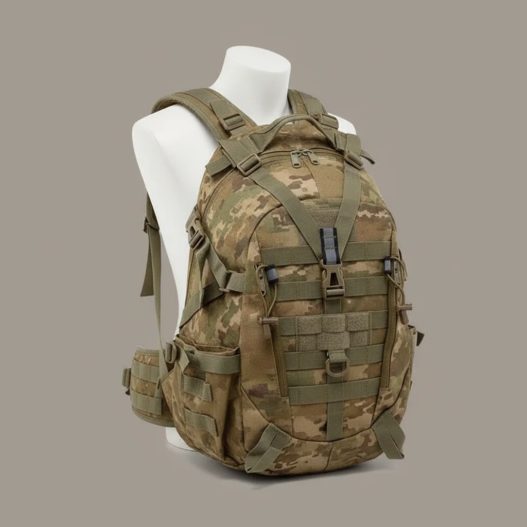Sac a dos militaire tactique 40l réflecteur - Vue 5 - Sac a Dos Militaire