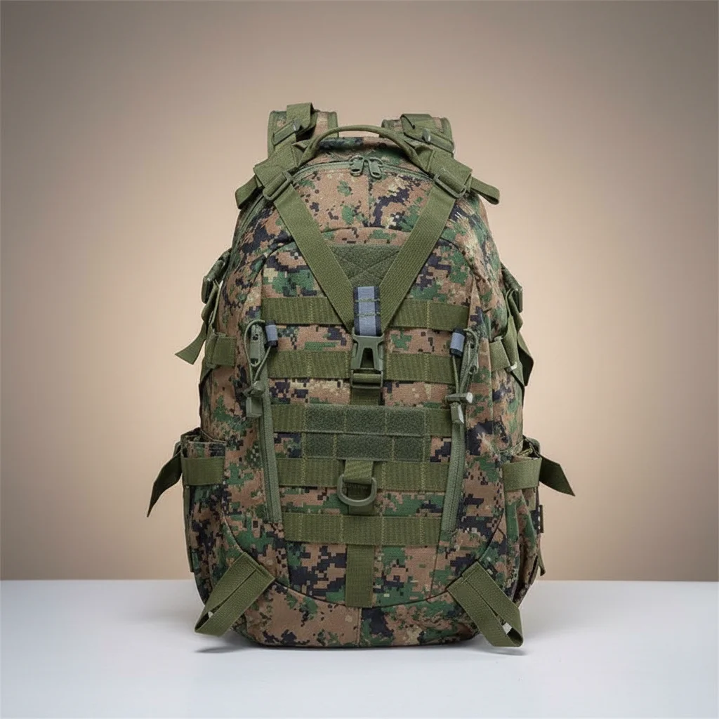 Sac a dos militaire tactique 40l réflecteur - Vue 7 - Sac a Dos Militaire