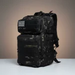 Sac a dos militaire tactique 50l multicam noir - Vue 1 - Sac a Dos Militaire