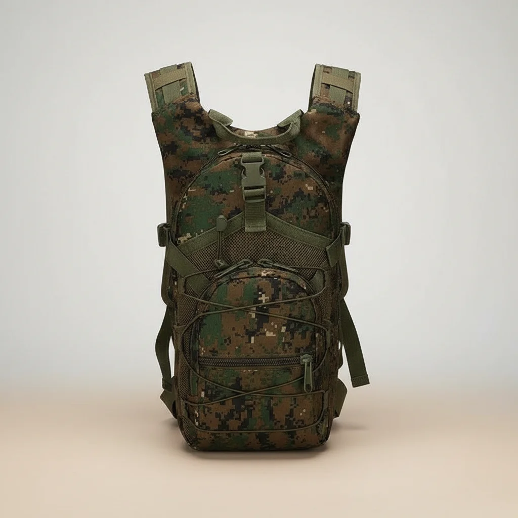 Sac a dos militaire tactique compact 15l molle - Vue 3 - Sac a Dos Militaire