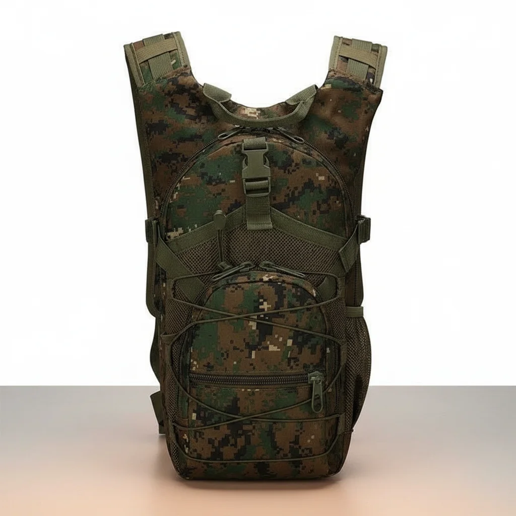 Sac a dos militaire tactique compact 15l molle - Vue 4 - Sac a Dos Militaire