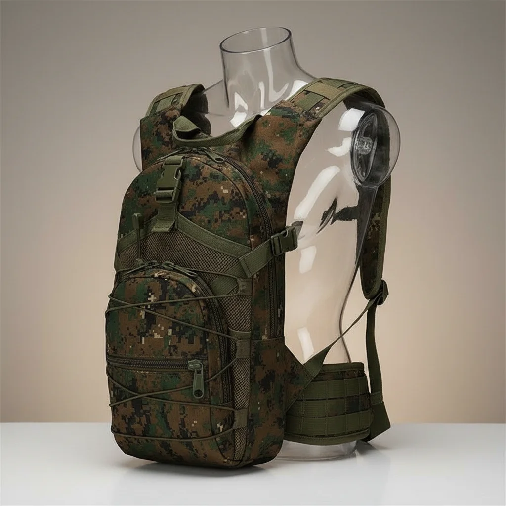 Sac a dos militaire tactique compact 15l molle - Vue 5 - Sac a Dos Militaire
