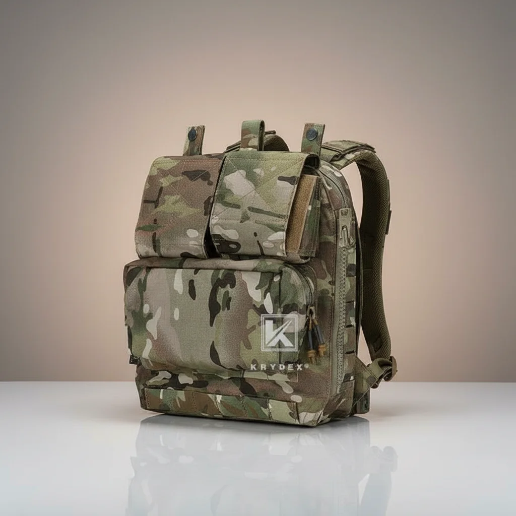 Sac a dos militaire tactique multicam extensible - Vue 2 - Sac a Dos Militaire