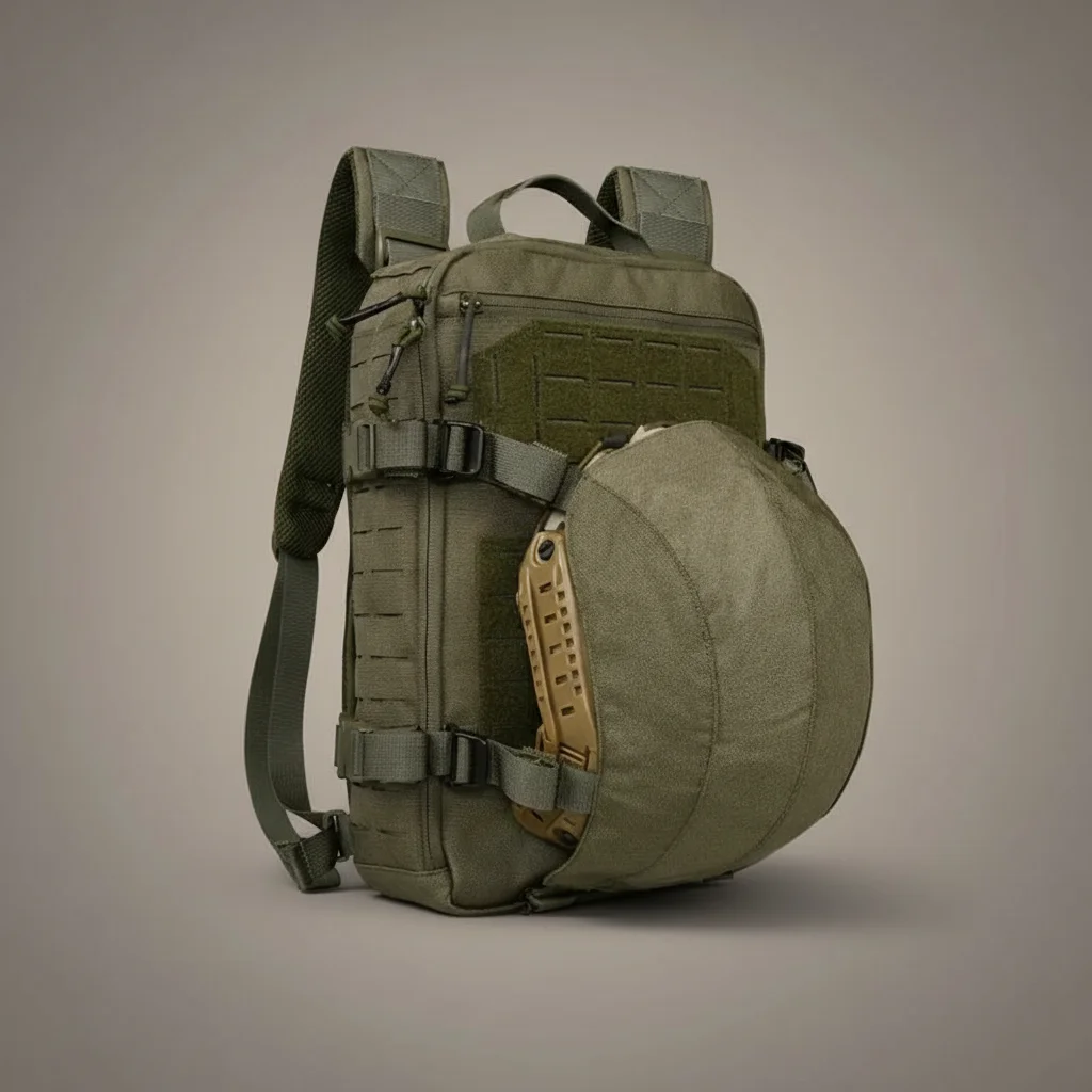 Sac a dos militaire tactique porte casque molle - Vue 7 - Sac a Dos Militaire